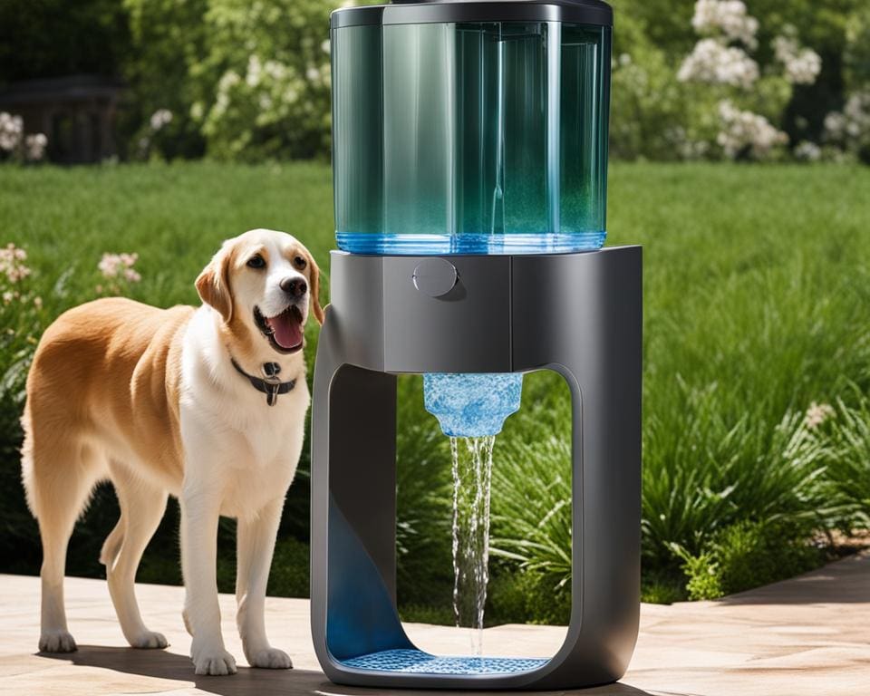 Waterdispenser voor huisdieren