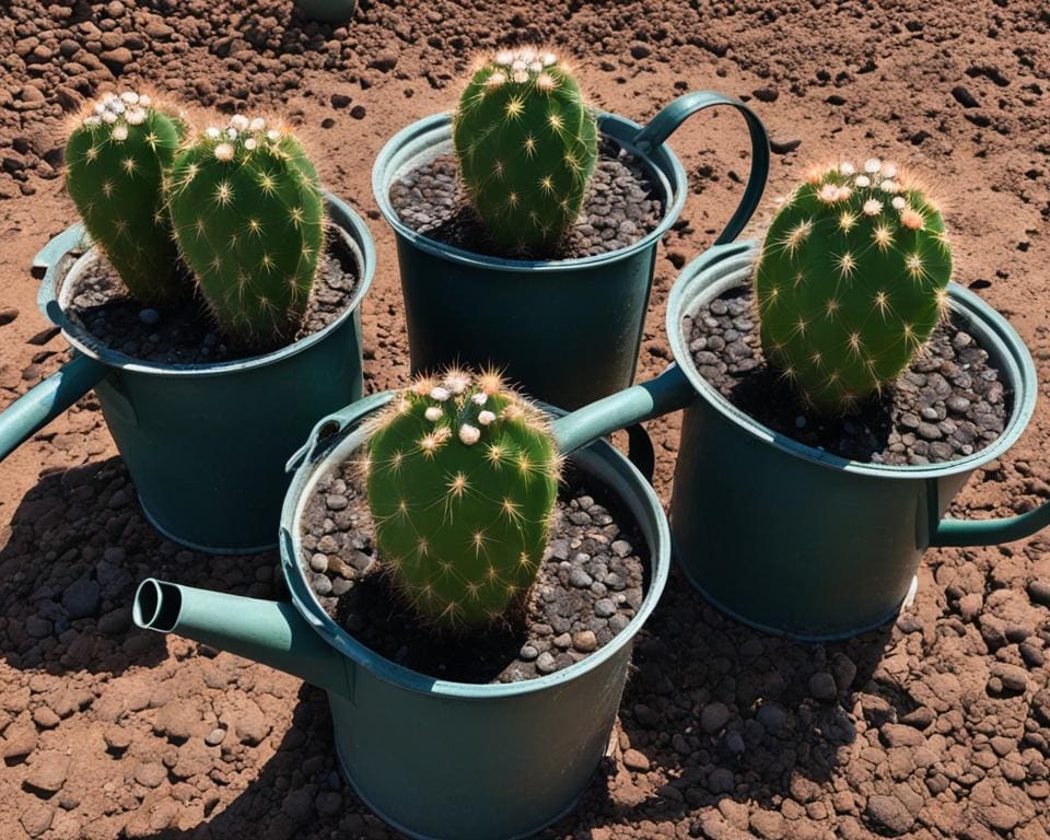 hoe vaak een cactus water geven