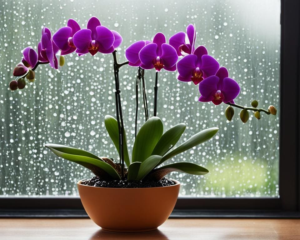 hoe vaak een orchidee water geven