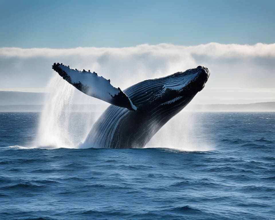 waarom spuit een walvis water