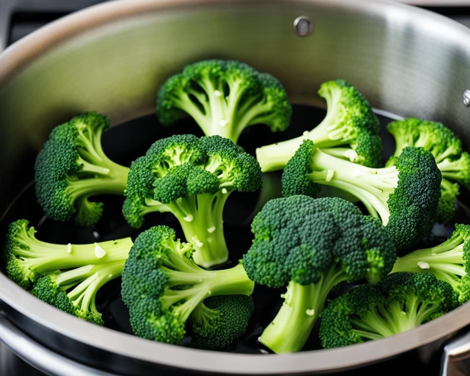 hoe lang moet broccoli koken