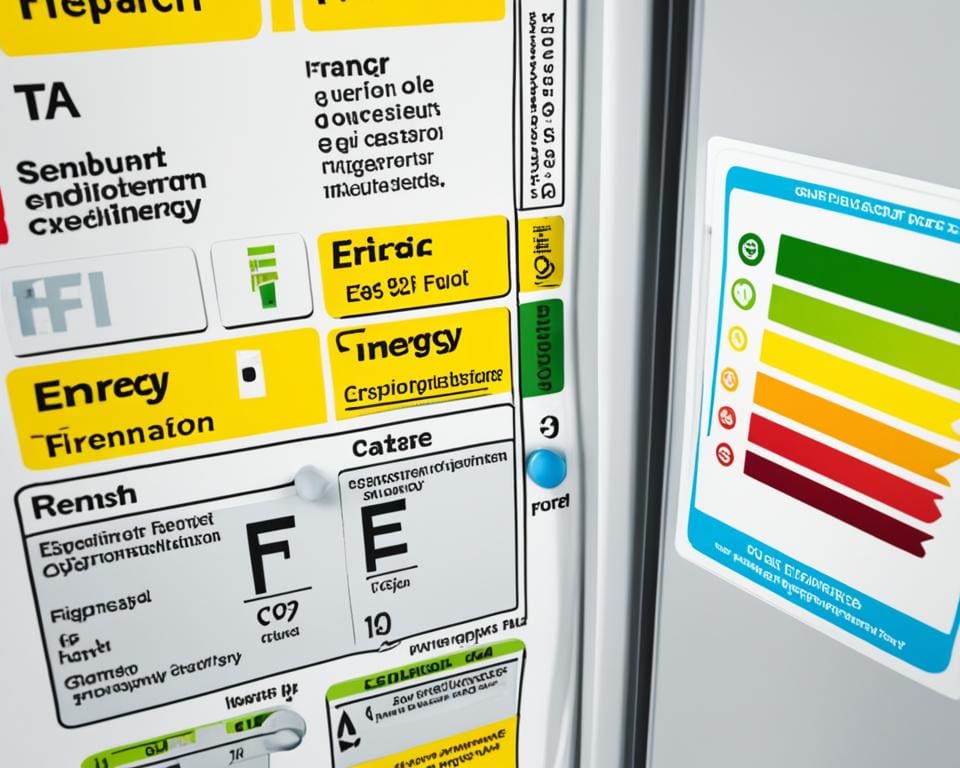 wat betekent energielabel f koelkast