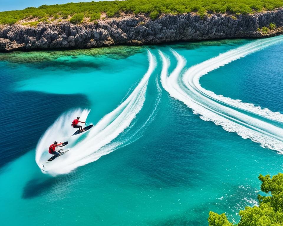 Beste wakeboard spots in Curaçao