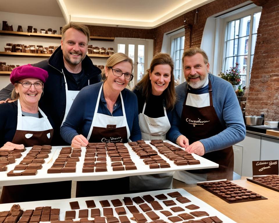 Chocoladetour in Brugge