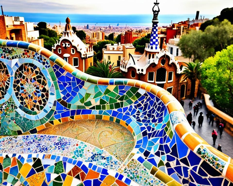 Gaudi werken bewonderen in Barcelona