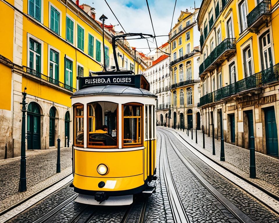 Lissabon's Tram 28 nemen