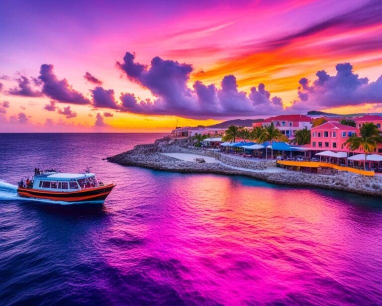 Magische Zonsondergang Boot Trips op Curaçao