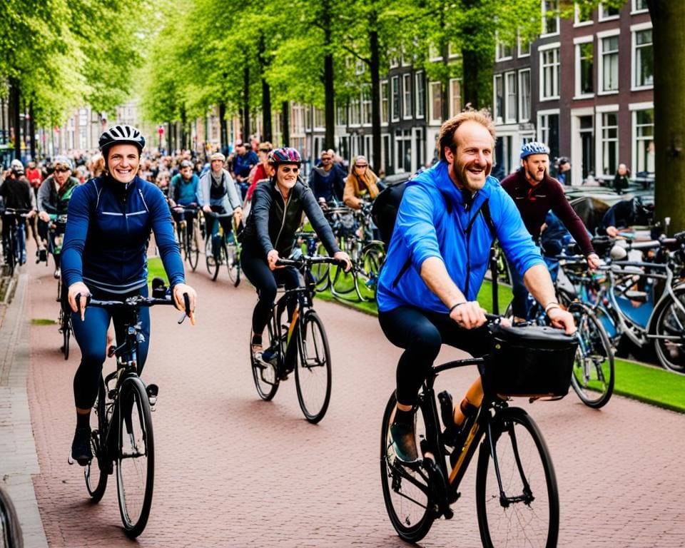 fietsroutes in Amsterdam