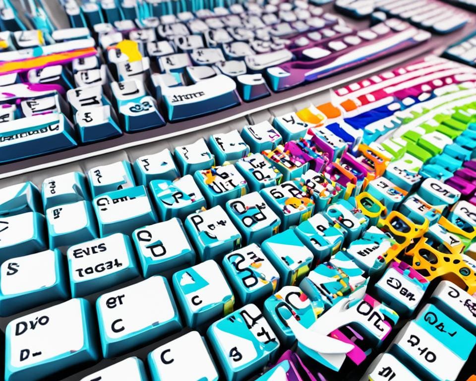 qwerty toetsenbord layout