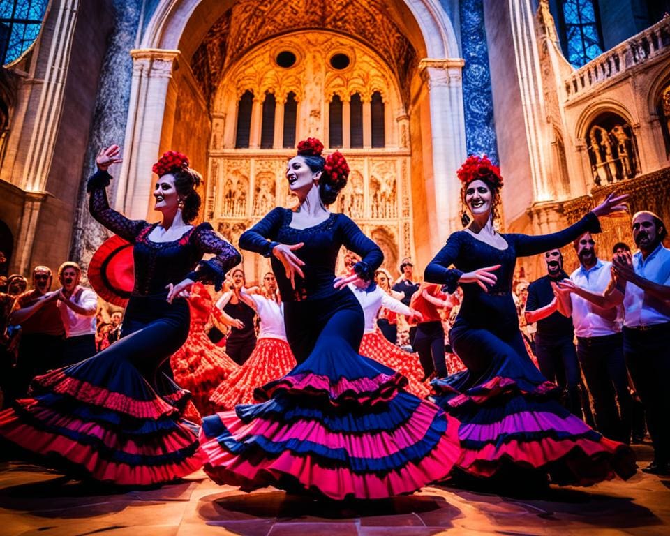 traditionele flamenco in Sevilla