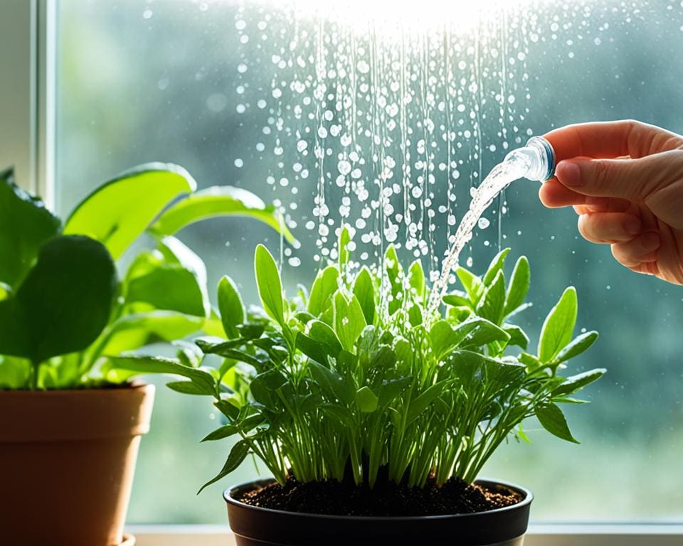 water geven aan planten