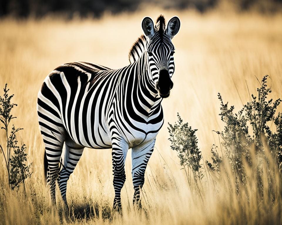 zebra-strepen camouflage