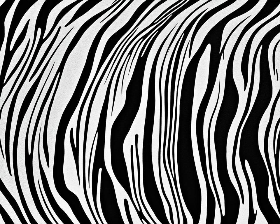 zebra-strepen patroon