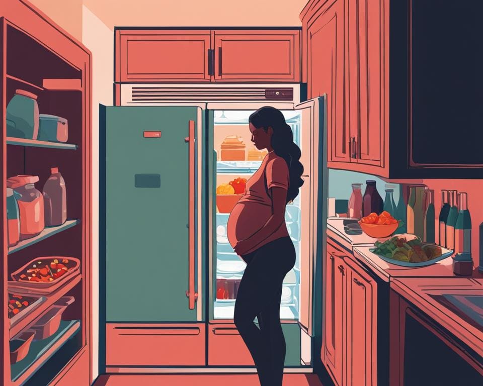 zwanger misselijk wat eten
