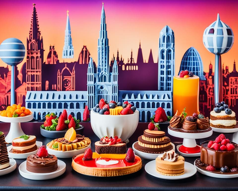 Desserts in Brussels