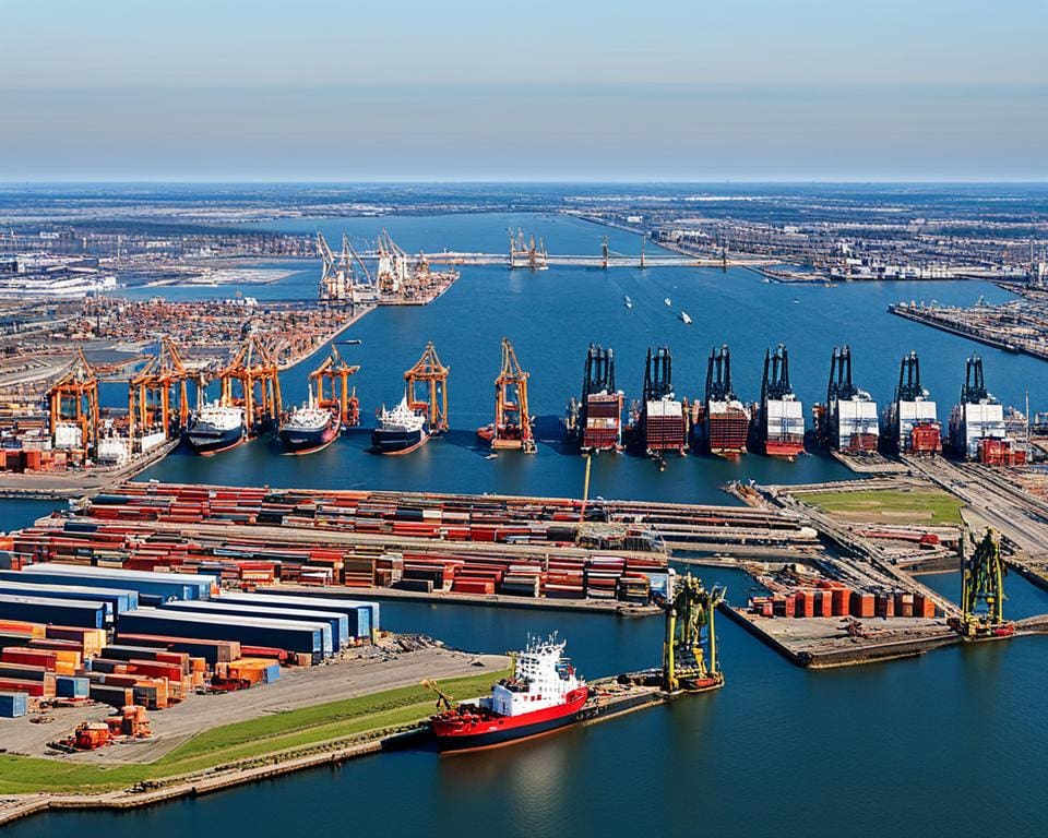 Hoe heeft de haven Rotterdam gevormd?