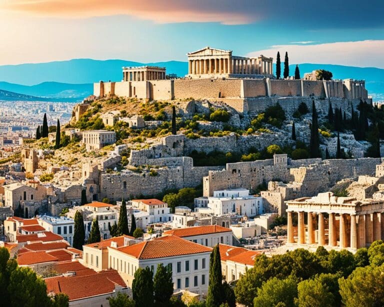 Oude en nieuwe contrasten in Athene