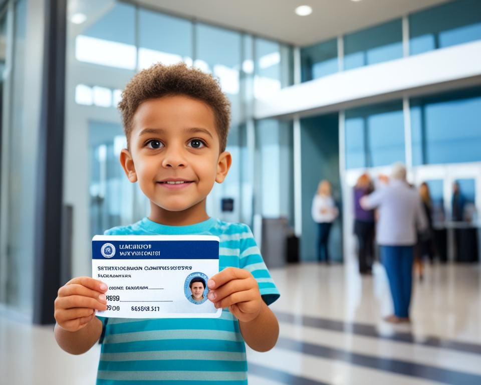 identiteitskaart voor kinderen onder de 14 jaar