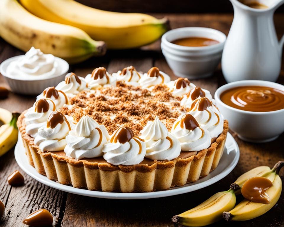 Banoffee Pie: Britse Banaan-Karameltaart