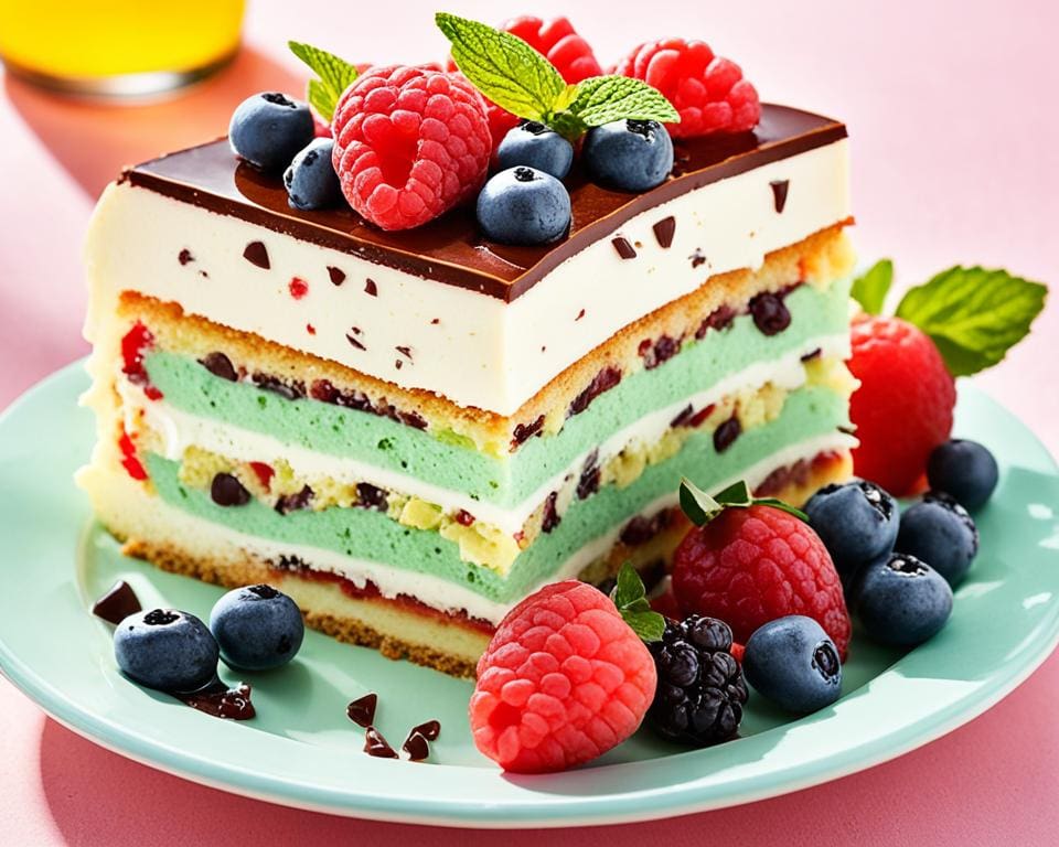 Cassata: Italiaanse IJs-Cake Combinatie