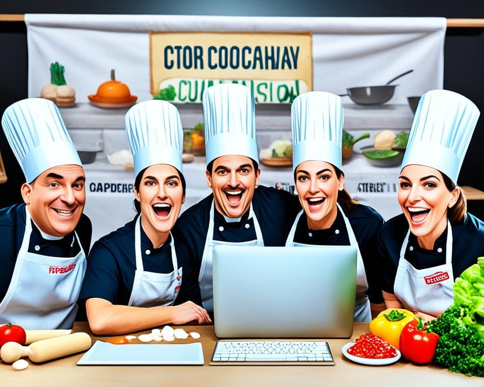 Virtuele kookwedstrijd organiseren