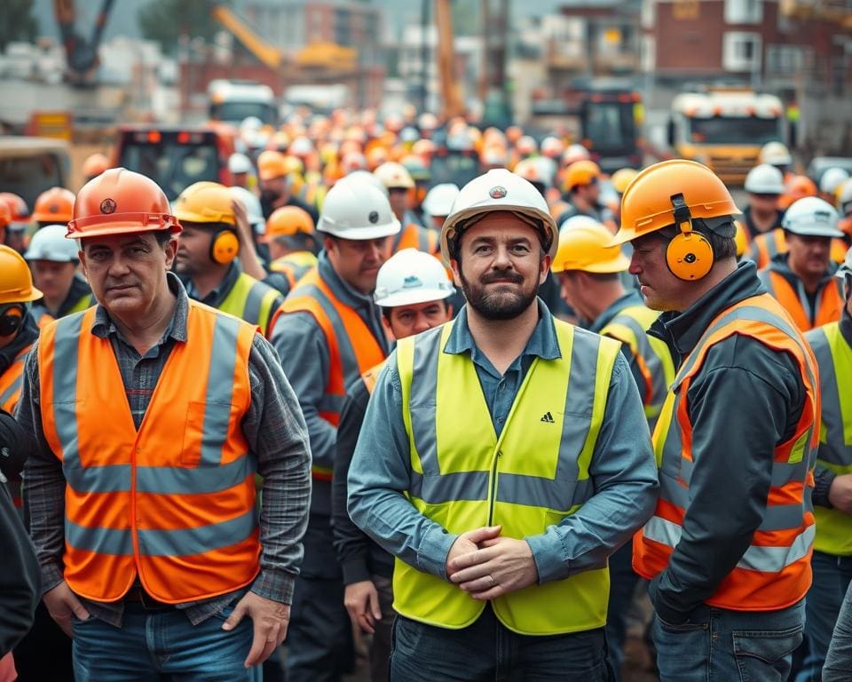 werkgeluiden en gehoorbescherming