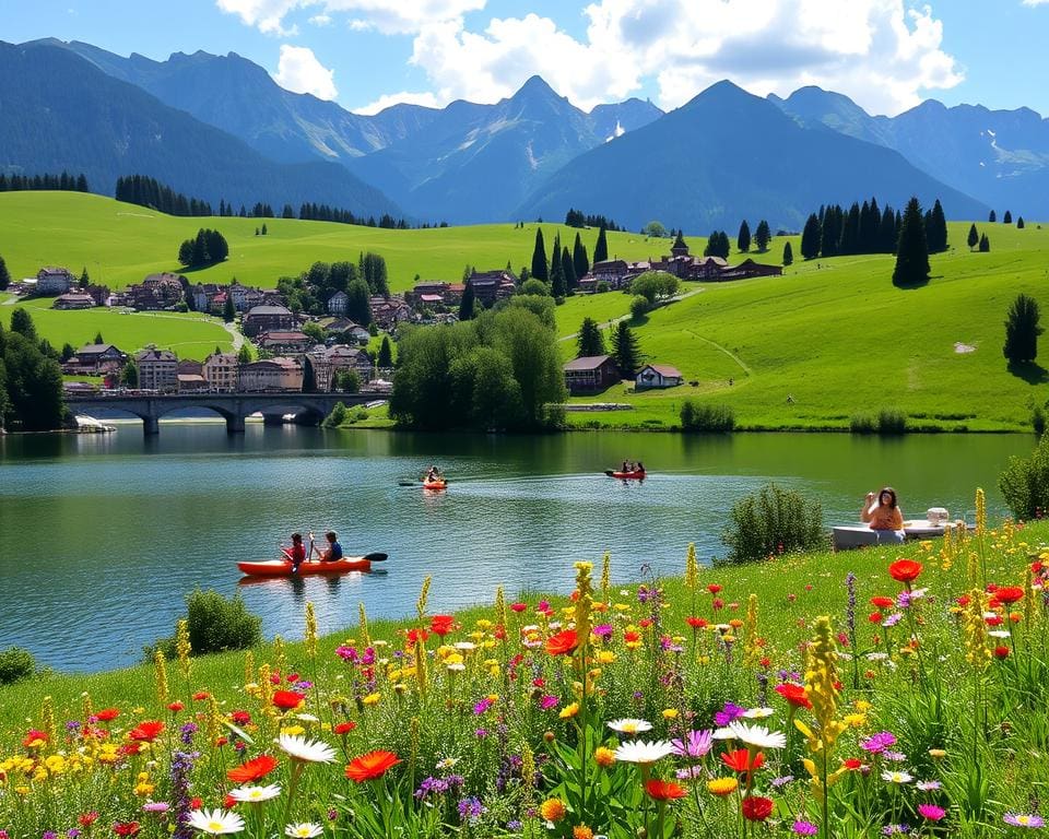 Alpen in Luzern en activiteiten in de natuur