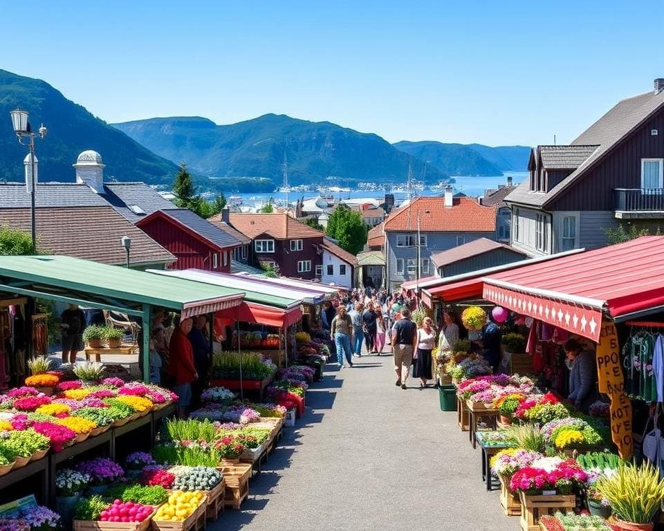 Bergen: verken de levendige markt en fjorden