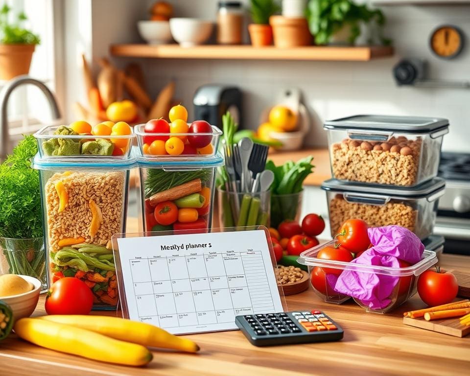 Besparen op kosten met maaltijdplanning