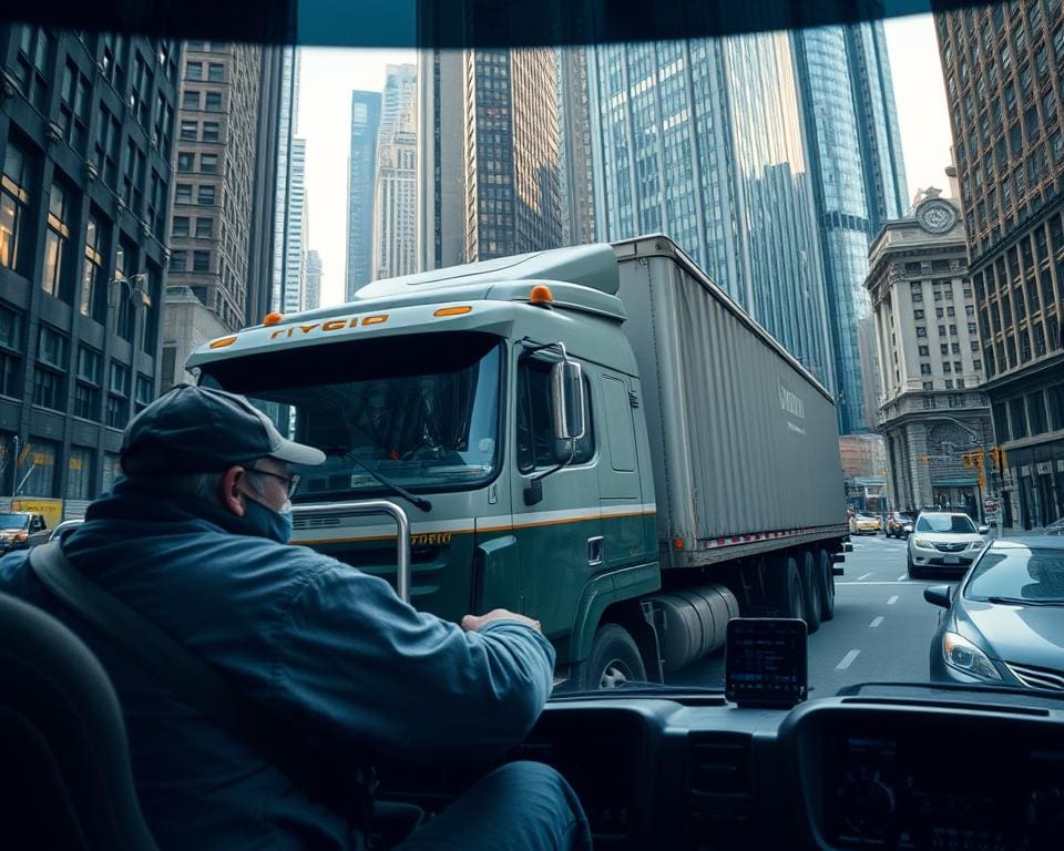 Chauffeur zware voertuigen: Hoe navigeer je complexe routes?