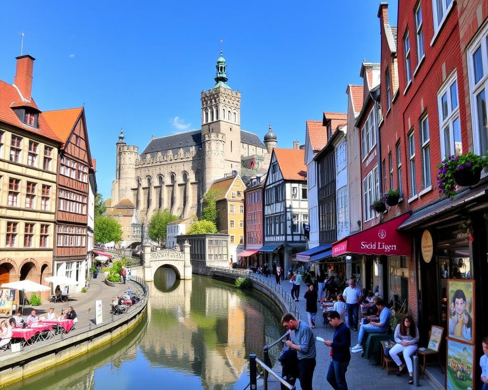 Gent bourgondische stad kunst en gezelligheid