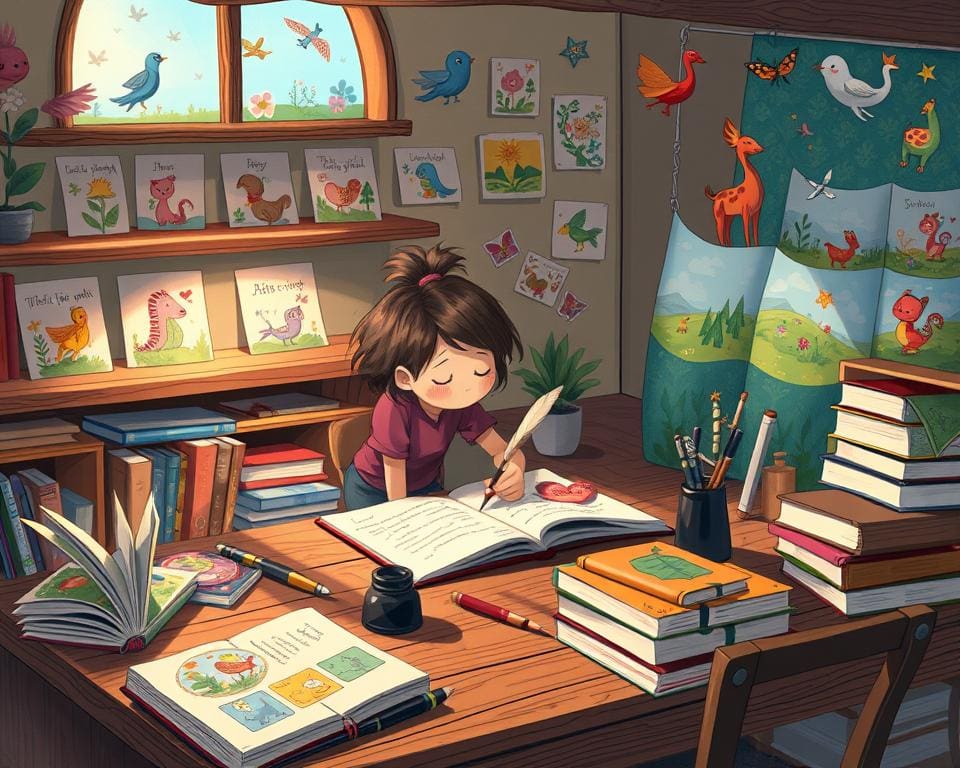 Kinderboekenschrijver: Hoe schrijf je verhalen die kinderen betoveren?