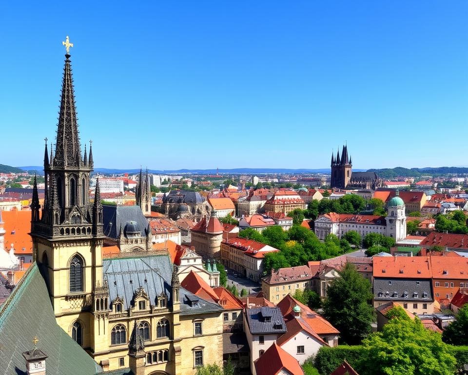 Praag: stad vol torens en adembenemende pleinen