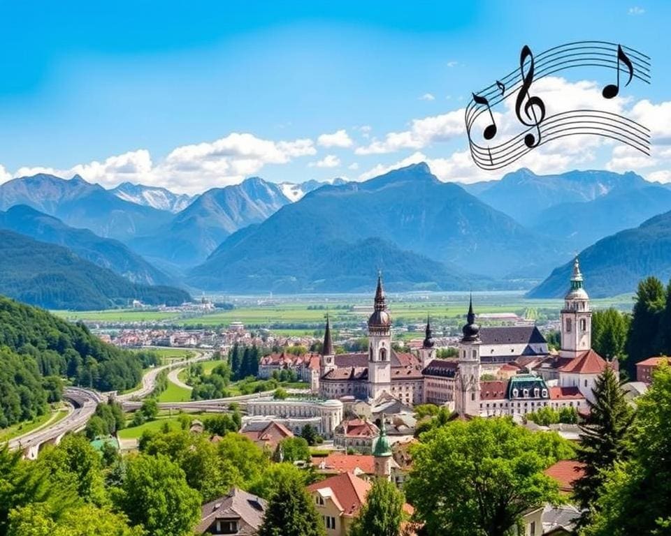 Salzburg: muziek en bergen in Oostenrijk