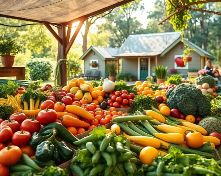 Seizoensgebonden eten en duurzaam leven