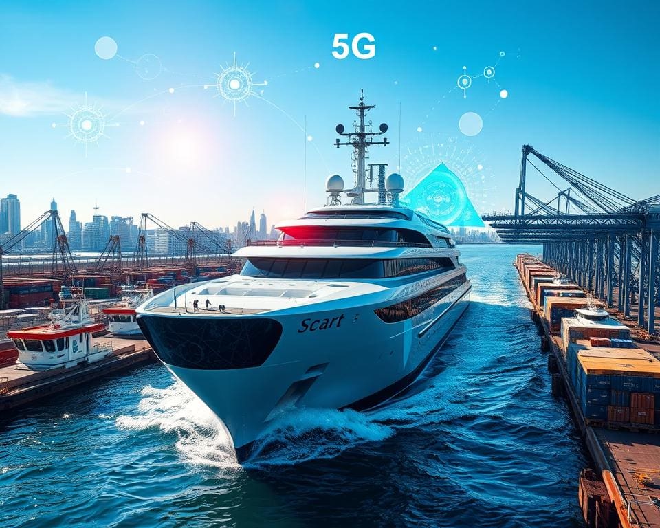 Wat maakt 5G essentieel voor communicatie in slimme schepen?