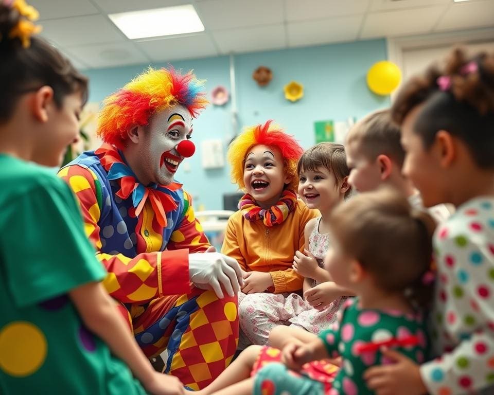 Ziekenhuisclown: Hoe breng je vrolijkheid bij zieke kinderen?
