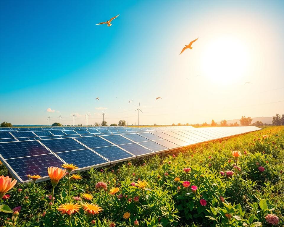 Zonne-energie en milieuvriendelijke energie