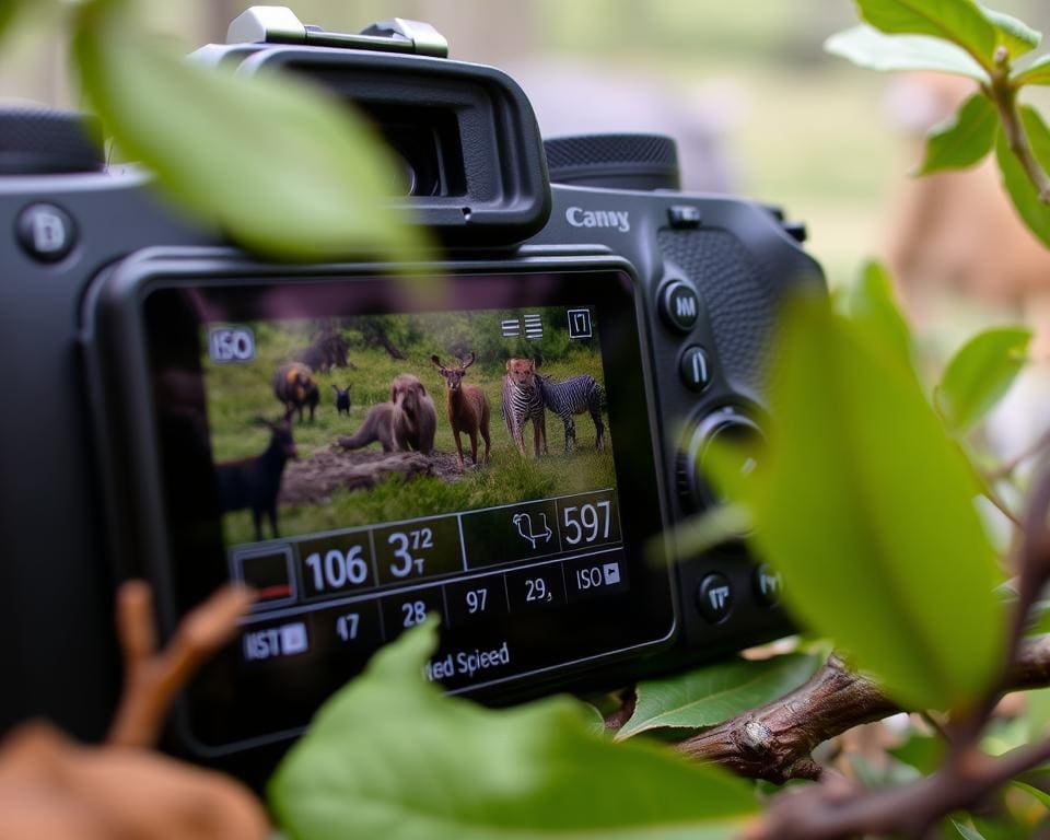 camera instellingen voor dierenfotografie