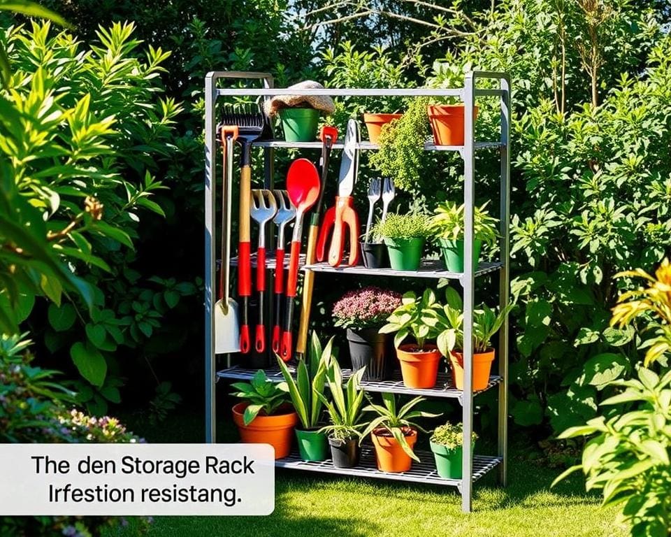 opbergrek voor tuin