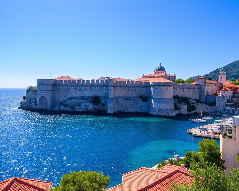 oude stadsmuren van Dubrovnik