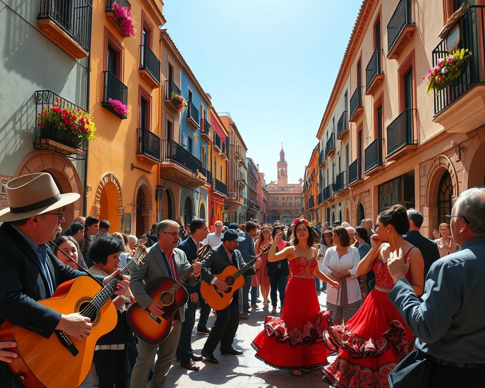 rol van muziek in Sevilla