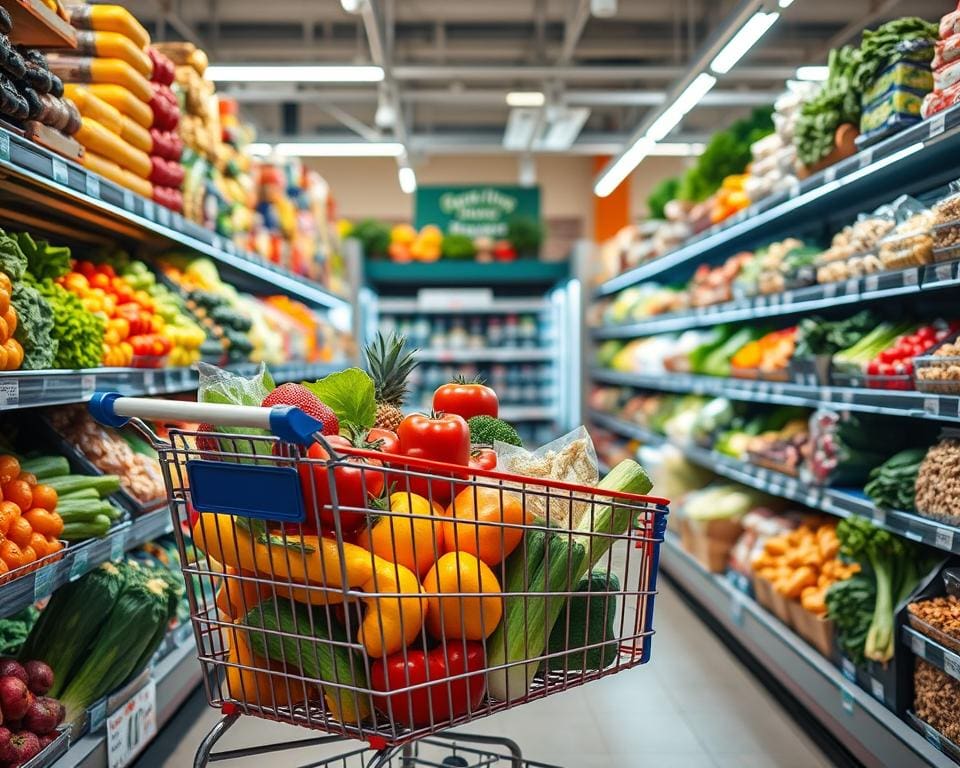 slim boodschappen doen voor een gezond dieet