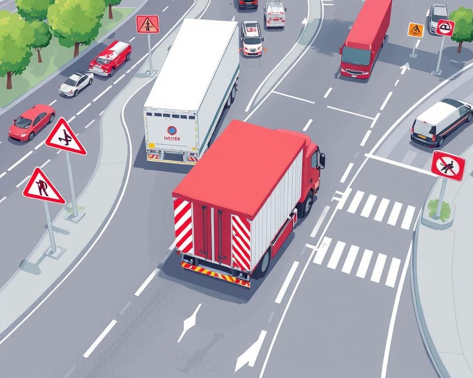 verkeersregels en wetgeving voor zware voertuigen