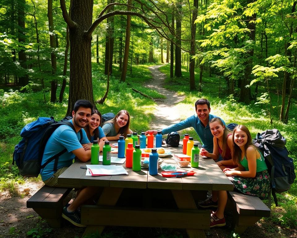 voorbereiding hiking avontuur