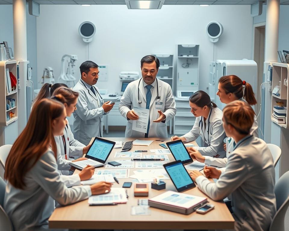 zorgcoördinator afstemmen zorgprocessen