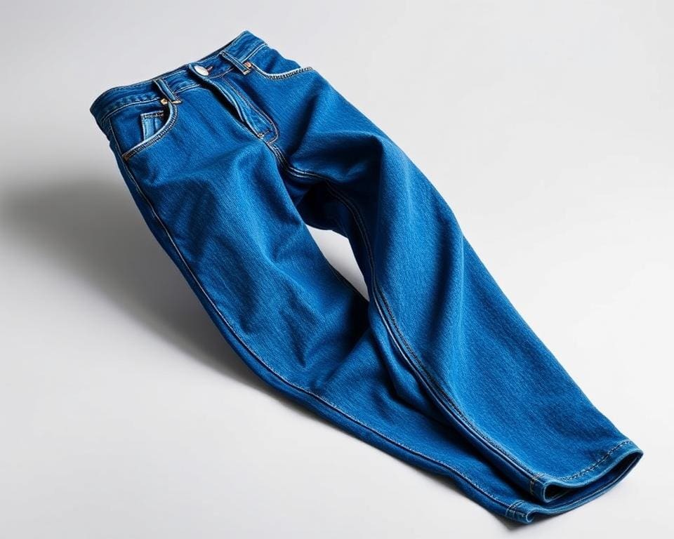 Balenciaga denim pantalons: Voor een moderne en speelse uitstraling
