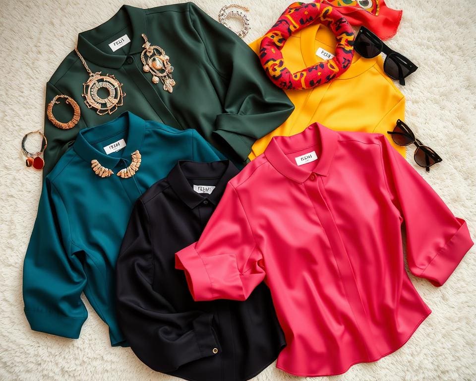 Fendi oversized blouses: Luxe basics met een speelse twist