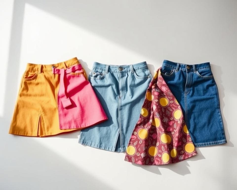 Jacquemus denim rokken: Voor een speelse en casual stijl