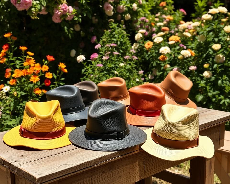 Jacquemus leren hoeden: Voor een speelse zomerse flair